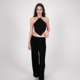 The party rocker - Black crochet top