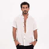 The bintri White - waffle Shirt