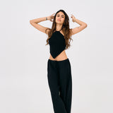 The party rocker - Black crochet top