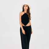 The party rocker - Black crochet top