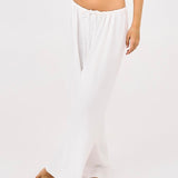 White summer pants - linen lookalike
