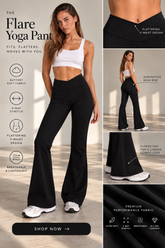 flared Yoga-pants