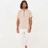 The Striped Beige - Shirt