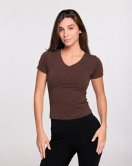 Sculpt Tee V-neck