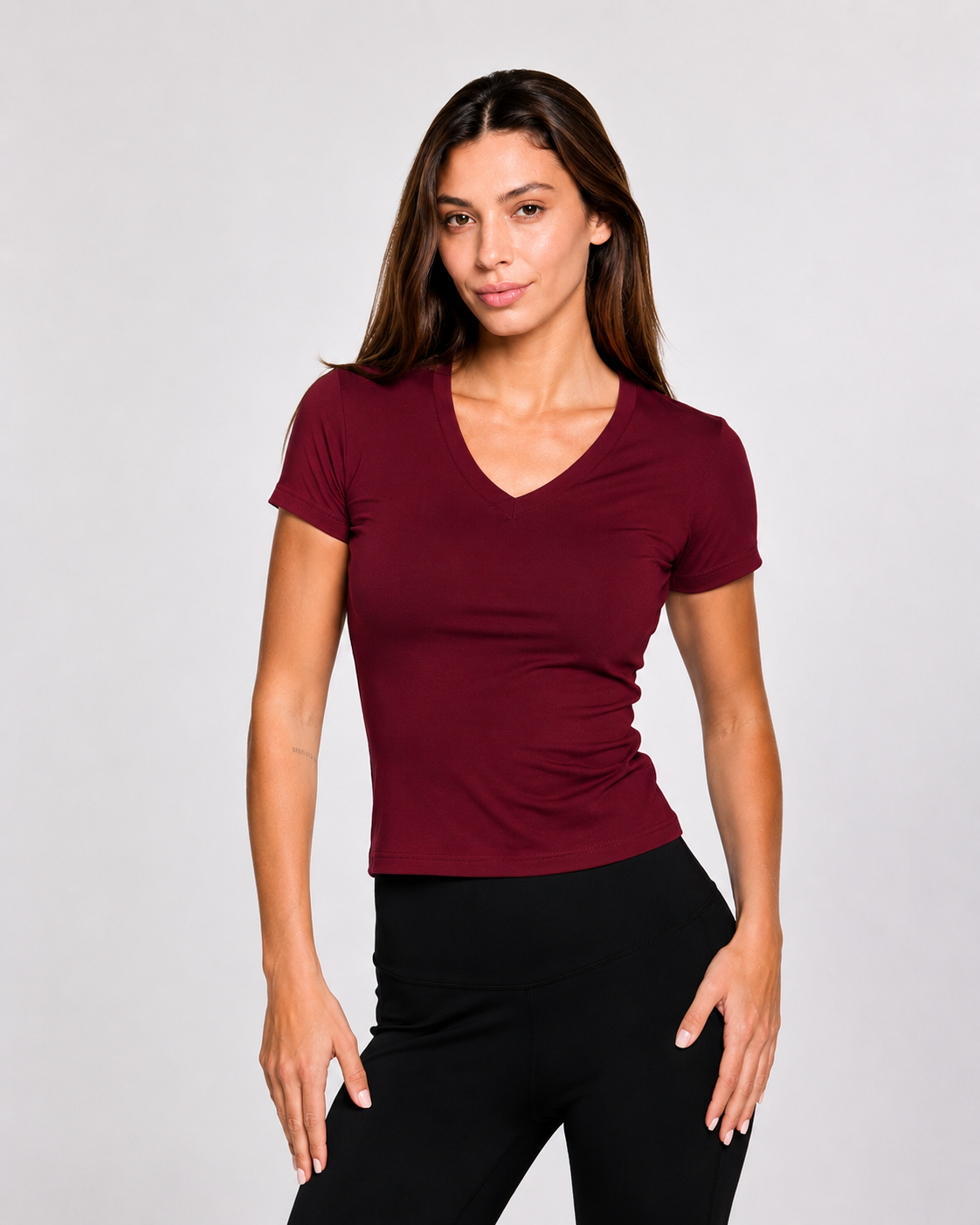 Sculpt Tee V-neck