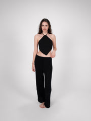 The party rocker - Black crochet top