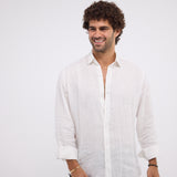 The white - Linen shirt