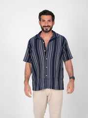 The striped - Navy