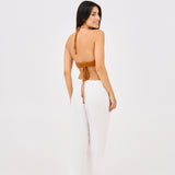 The cropped - Amber crochet top