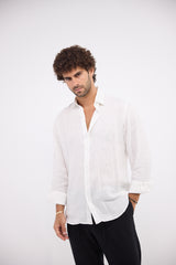 The white - Linen shirt