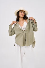 The Olive - Linen Shirt