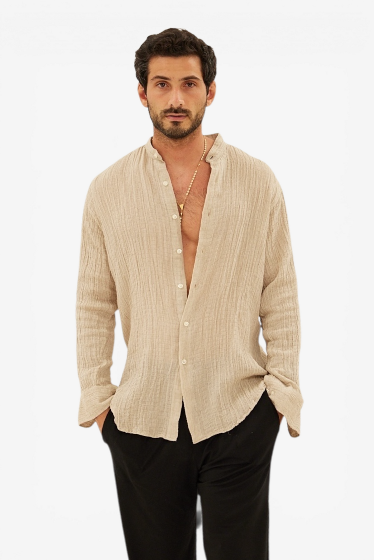 The Capri - Beige shirt