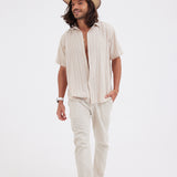 The Striped Beige - Shirt