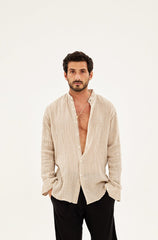 The Capri - Beige shirt