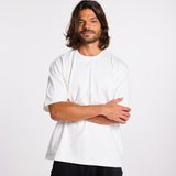 Boxy fit - Signature Tee - white
