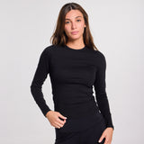 The sculpt Long-sleeve - black