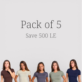 Sculpt Tees - Pack of 5