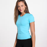 Sculpt Tee - Turquoise