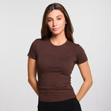 Sculpt Tee - Brown